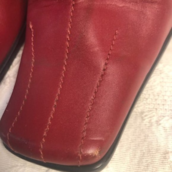 Burgundy Ankel Boots by Navida O Nadia - Picture 5 of 8
